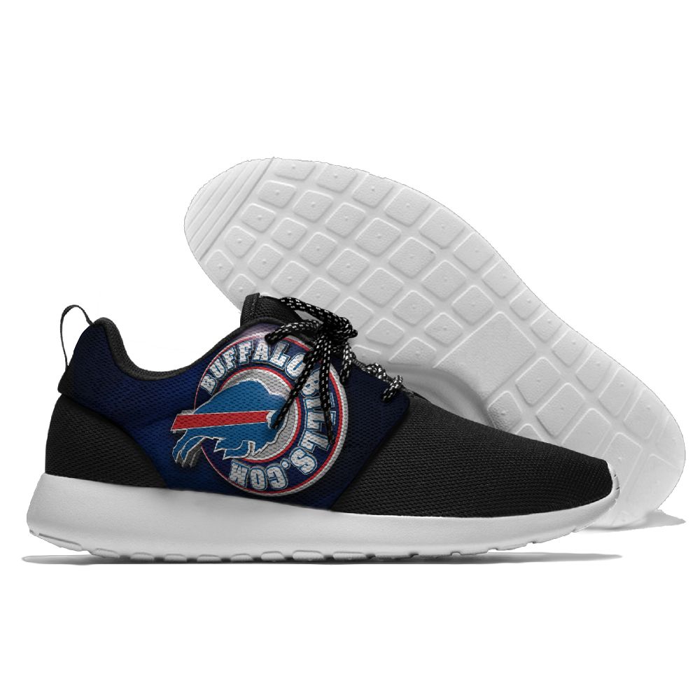 Women's NFL Buffalo Bills Roshe Style Lightweight Running Shoes 005
